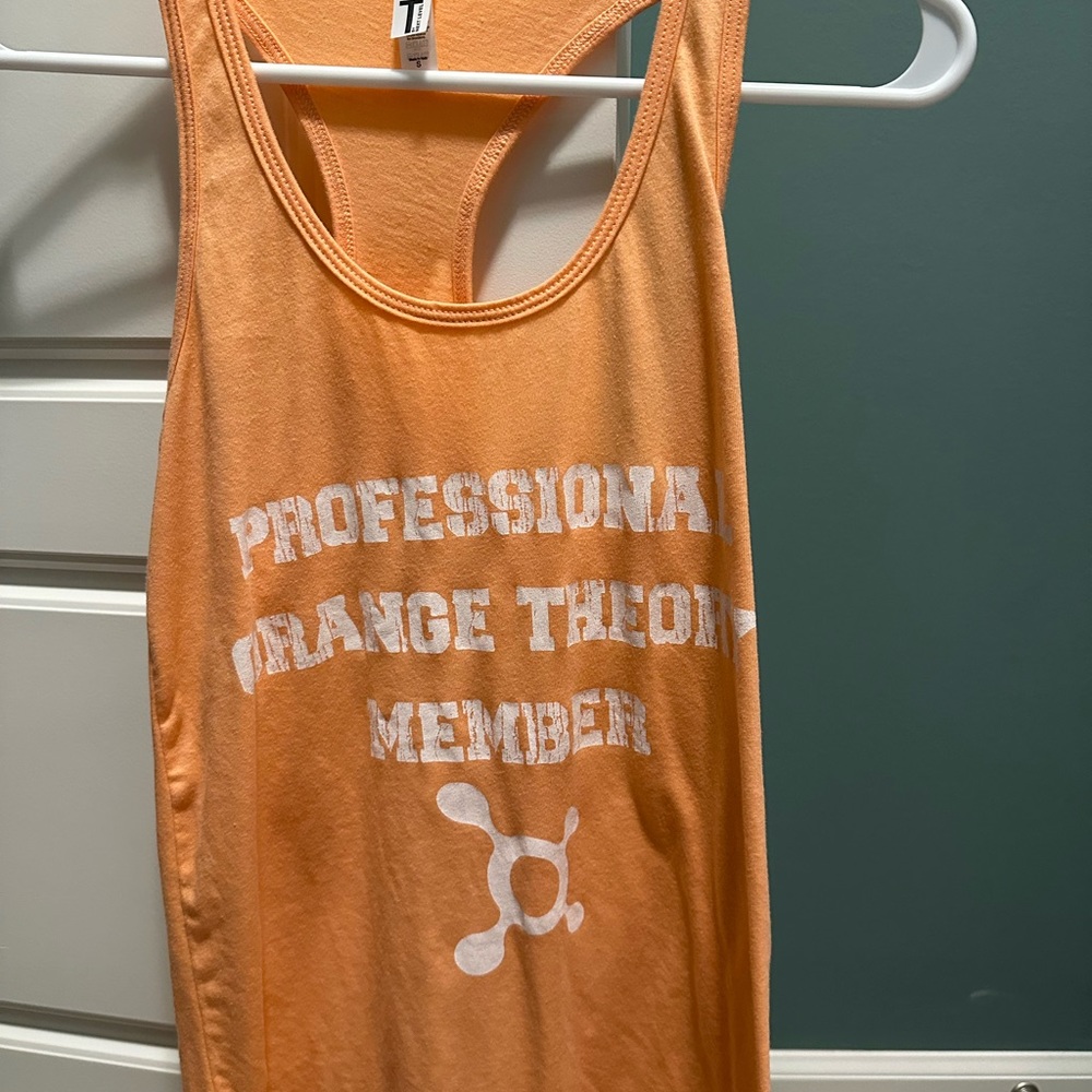 OTF OrangeTheory professional orange theory member tank top